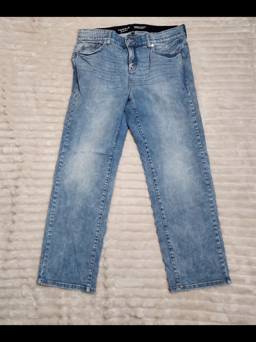 Torrid Light Blue Jeans - Casual Straight Fit